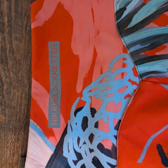 Gymshark x Nikki Blackletter Floral Pants - Picture 5 of 5